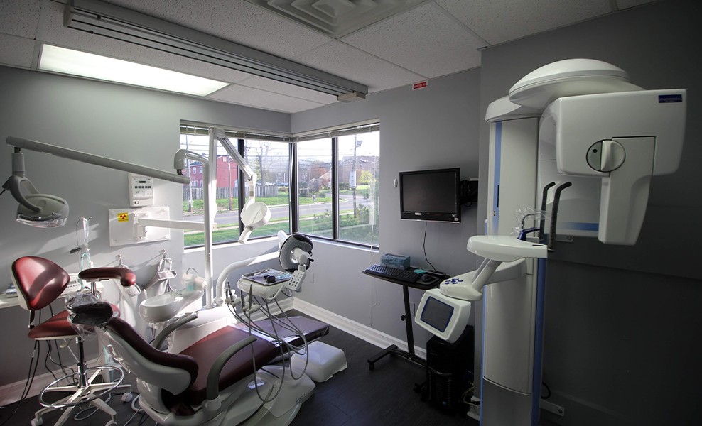 Dental exam room